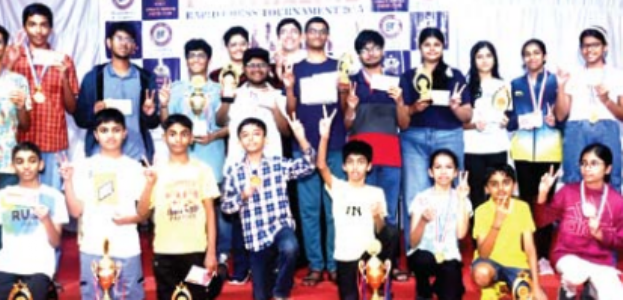 पहली WHIZZKID रैपिड शतरंज प्रतियाेगिता संपन्न